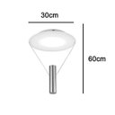 Ver imagem 5 de Plafon Tino Sand Gold e Branco Bella com LED 12W Branco Quente (2700K) - Cd007