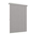 Ver imagem 1 de Persiana Vertical em Tecido com Bando Crisdan Largura 1,80 X 1,60 Altura Cinza