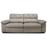 Sofá Reclinável 2,30M 2 Lugares Detroit T02 Couro Matte Nude - Mpozenato - 4