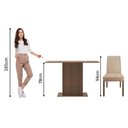 Ver imagem 5 de Mesa Tampo De Madeira Com 2 Cadeiras Rustic/Imperial