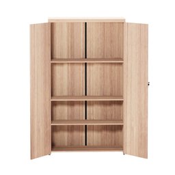 Armario Alto 02 Portas Pe40 Pandin 1,60 M Noce Naturale - 2