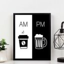 Ver imagem 1 de Quadros para casa - Decoração AM-PM Café e Cerveja