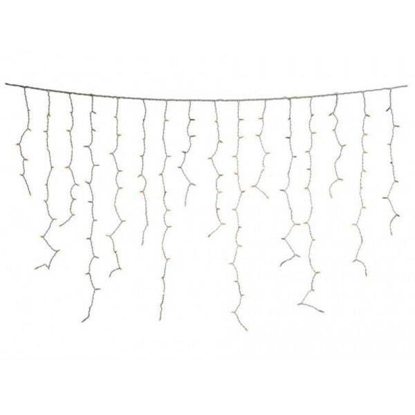 Kit 5 Cascata 200L 5M Branco Quente 127V Fixo - 1