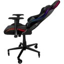 Ver imagem 5 de Cadeira Gamer Giratória Reclinável RGB Couro Sintético Preto Draxen - Dn1