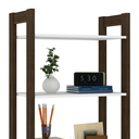 Ver imagem 3 de Closet Modulado Aberto - Estante Alta Multiuso 5 Prateleiras 65cm AZ1005 Tecno Mobili - Branco/Nogal