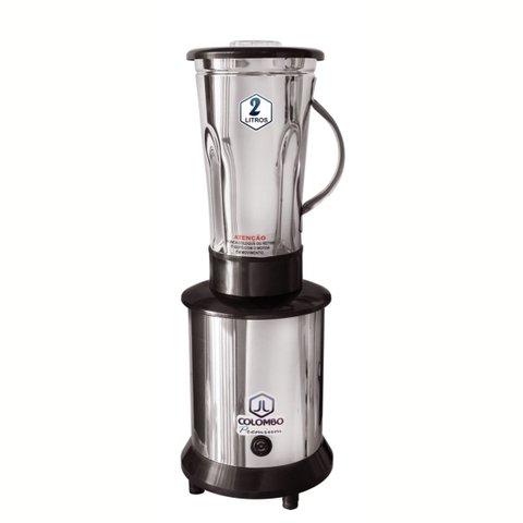 Liquidificador Industrial 2l Alta Rotaçãoinox 18000rpm Jl Colombo:127v