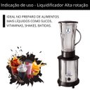 Ver imagem 6 de Liquidificador Industrial 2l Alta Rotaçãoinox 18000rpm Jl Colombo:127v
