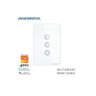 Interruptor 3 Botões Touch Wi-fi Rf 433mhz Novadigital Tuya - 2