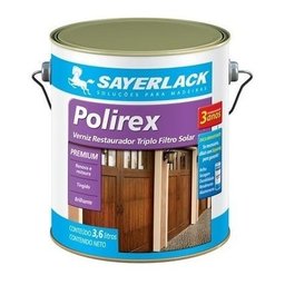 Verniz Polirex Brilhante Restaurador Mogno 3,6l Sayerlack:Mogno/Brilhante - 3