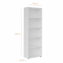 Ver imagem 3 de Estante Alta Bia com 5 Prateleiras Babus