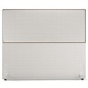 Ver imagem 6 de Cabeceira Box Casal King Com Tachas 195 cm Vicenza L02 Bouclê Cru - Lyam Decor