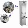 Purificador Bebedouro Industrial 50l 2 Torneiras Gelada Inox - 3