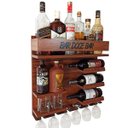 Ver imagem 2 de Barzinho Adega Parede - Bar Doce Bar - 54 x 51 Imbuia
