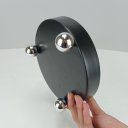 Ver imagem 5 de Bandeja Decorativa de Metal Preto 6x18x18cm Servir Mesa Organizar Café Aparador
