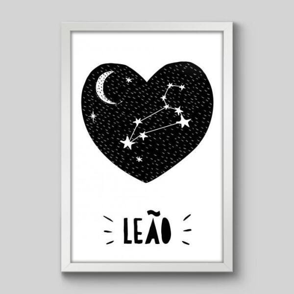 Quadro Céu do Signo Leão - 1