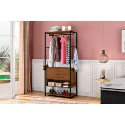 Guarda Roupa Industrial Sydney Preto Demolição - 4