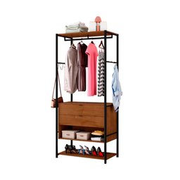 Guarda Roupa Industrial Sydney Preto Demolição - 3