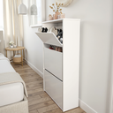 Ver imagem 1 de Sapateira Multiuso 3 Portas Hall Entrada Armário Organizador Quarto Sala