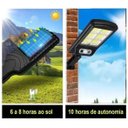 Ver imagem 4 de Luminária Pública 20w Led Solar Poste Sensor e Fotocelula Branco Frio Ip66