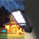 Ver imagem 3 de Luminária Pública 20w Led Solar Poste Sensor e Fotocelula Branco Frio Ip66