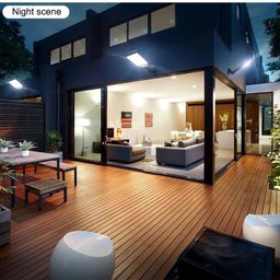 Luminária Pública 20w Led Solar Poste Sensor e Fotocelula Branco Frio Ip66 - 9