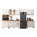 Ver imagem 1 de Cozinha Modulada 6 Peças 17008 Freijo Off White Cristal Nicioli