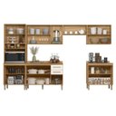 Ver imagem 5 de Cozinha Modulada 6 Peças 17008 Freijo Off White Cristal Nicioli