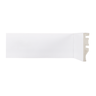 Rodape Poliestireno 7cm Branco Liso 2,40 Metros 5189 - 1