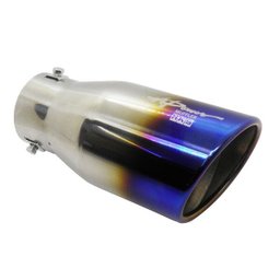 Ponteira Esportiva Aço Inox Grande Automotiva Universal Carro Escapamento - 2