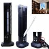 Mini Torre Ventilador Abajur Vertical Usb Mesa Computador Luminária Preto - 5
