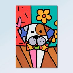 Placa Decorativa - Animais Popart Arte Destaque 20 X 30 Cm - 3