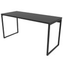 Ver imagem 4 de Kit 2 Mesas de Escritório Office 150cm Estilo Industrial Prisma C08 Preto Onix - Mpozenato