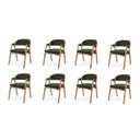 Ver imagem 2 de Kit 8 Cadeiras para Mesa de Jantar Gaia
