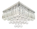 Ver imagem 1 de Lustre Cristais Legitimos 30x30 Placas Esferas Sala Quarto