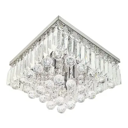 Lustre Cristais Legitimos 30x30 Placas Esferas Sala Quarto - 2