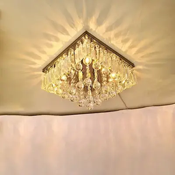 Lustre Cristais Legitimos 30x30 Placas Esferas Sala Quarto - 5
