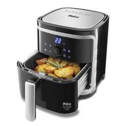 Fritadeira Air Fry Philco Gourmet Black Plus Pfr16p Preta 1900w 127v - 2