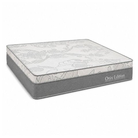 Colchão Queen Sr Life Onix Edition Espuma D28 158x198x28cm Branco
