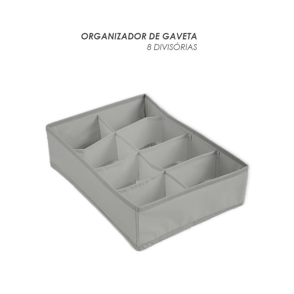 Organizador de Gavetas com 8 Divisórias - 2