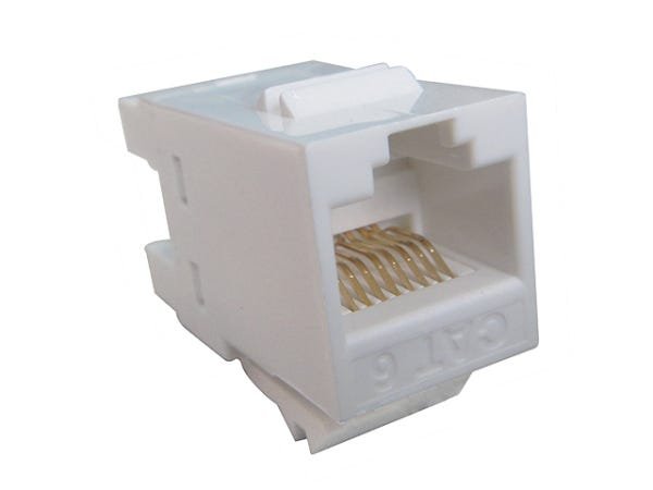 Keystone Conector rede Rj45 Cat6 Kit Com 20pçs - 1