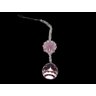 Pingente De Cristal - Suncatcher - Chakras - Facial Rosa - 1