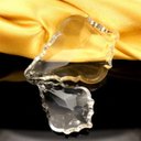 Ver imagem 4 de Kit 5 Placas Cristal Bacalhau 6,3cm p/Lustres-Mais Argolas