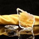 Ver imagem 3 de Kit 5 Placas Cristal Bacalhau 6,3cm p/Lustres-Mais Argolas