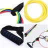 Kit 5 Elasticos Extensores Tubing Fitness Exercicios Em Casa Funcional Esportes - 9