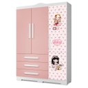 Ver imagem 4 de Jogo De Quarto Infantil Menina Jolie Rosa
