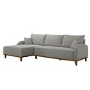 Ver imagem 3 de Sofá Albano Linho 250cm Chaise Lado Esquerdo Meu Sofá Online A230 Linho Cinza