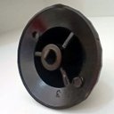 Ver imagem 3 de Botão chapa hamburguer profissional em baquelite preto 3pç