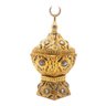 Turíbulo Sacro Defumador Divino Metal Dourado com Pedras - 1