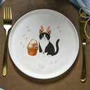 Ver imagem 3 de Prato de Sobremesa Bio Gatinhos Ø21,5cm Páscoa Sortido 1 Unidade Porto Brasil