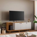 Ver imagem 2 de Bancada Nt 1380 Off White com Freijo - Notavel